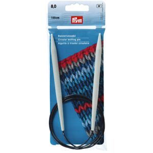 Andrele circulare Prym aluminiu 8mm, 100cm