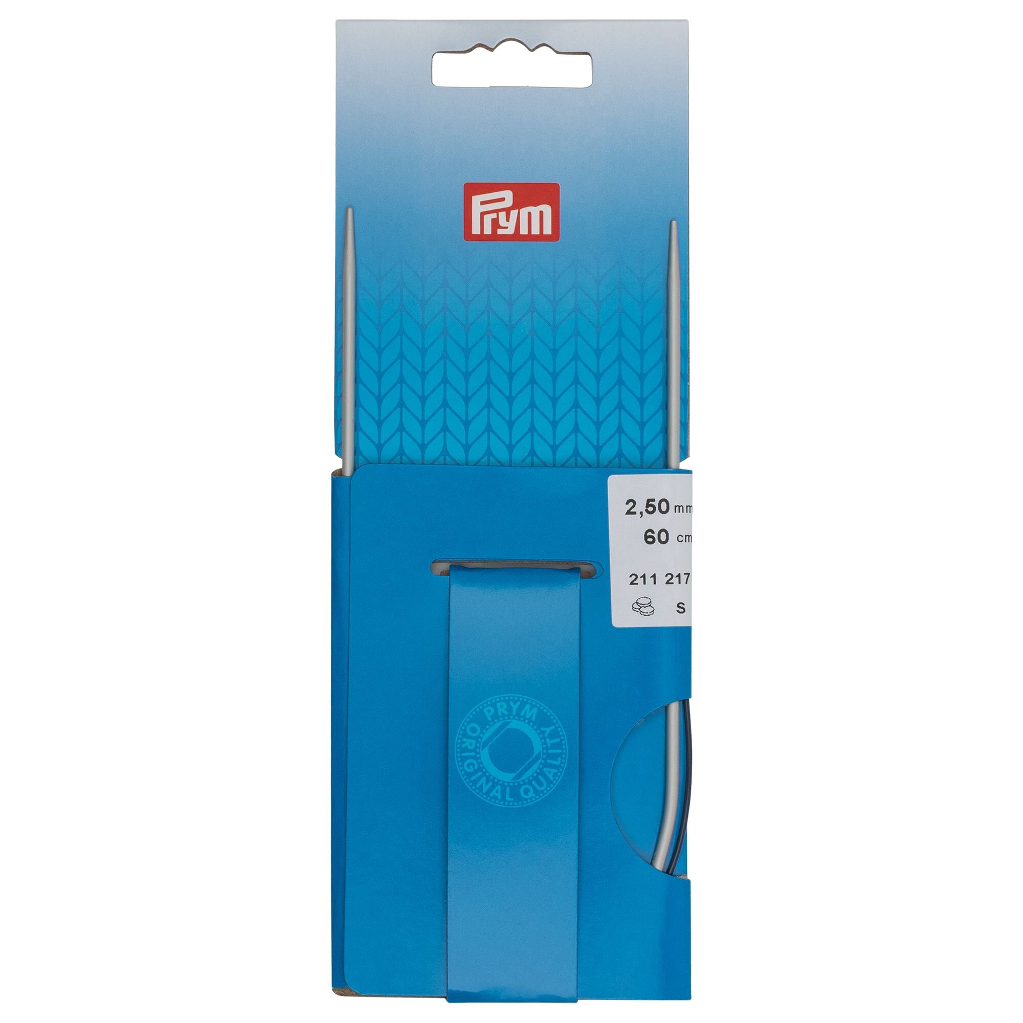 Andrele circulare Prym aluminiu 2,5mm, 60cm