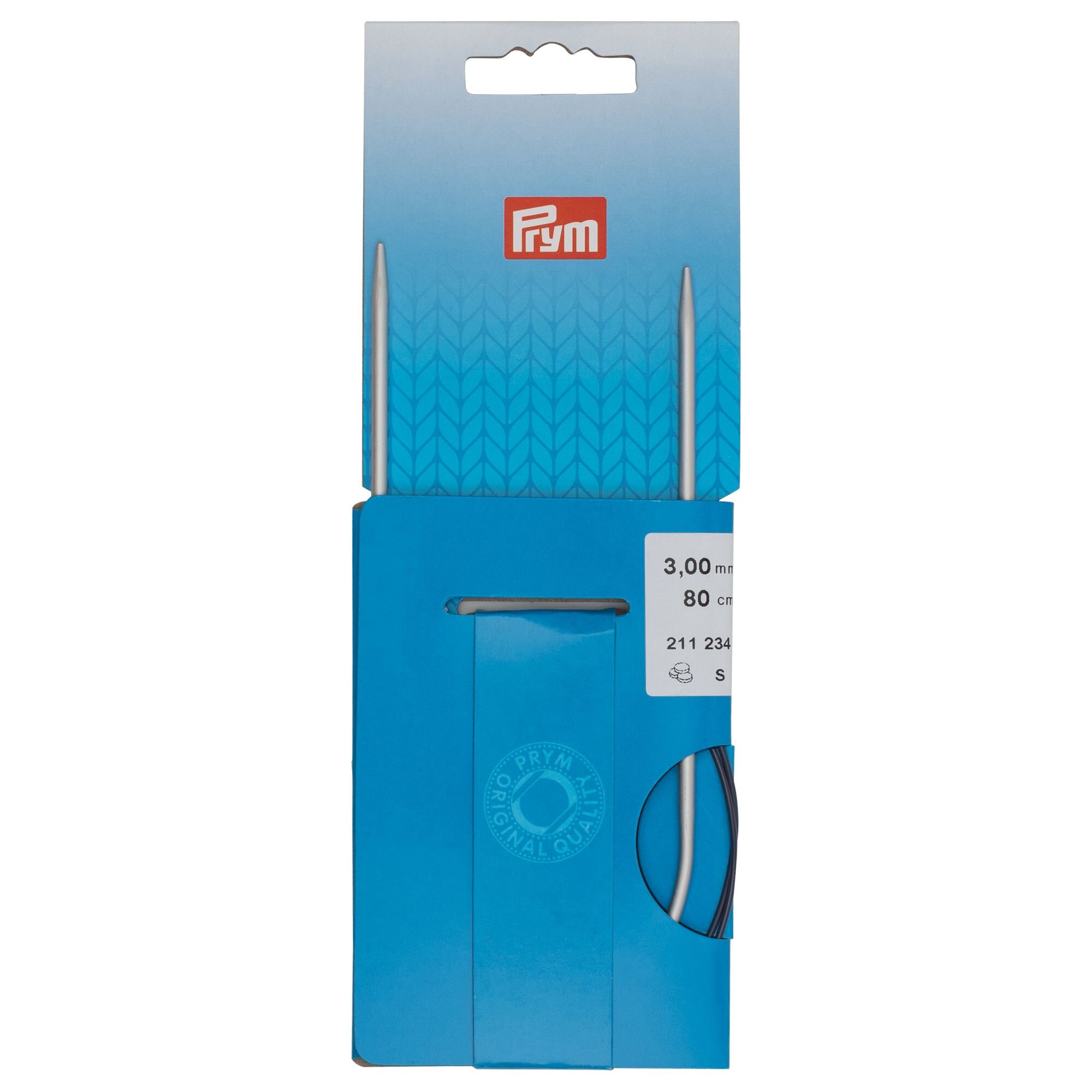 Andrele circulare Prym aluminiu 3mm, 80cm