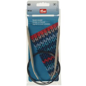 Andrele circulare Prym aluminiu 6mm, 80cm