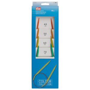 Set andrele circulare Prym ALU 4.5-7.0mm/80cm