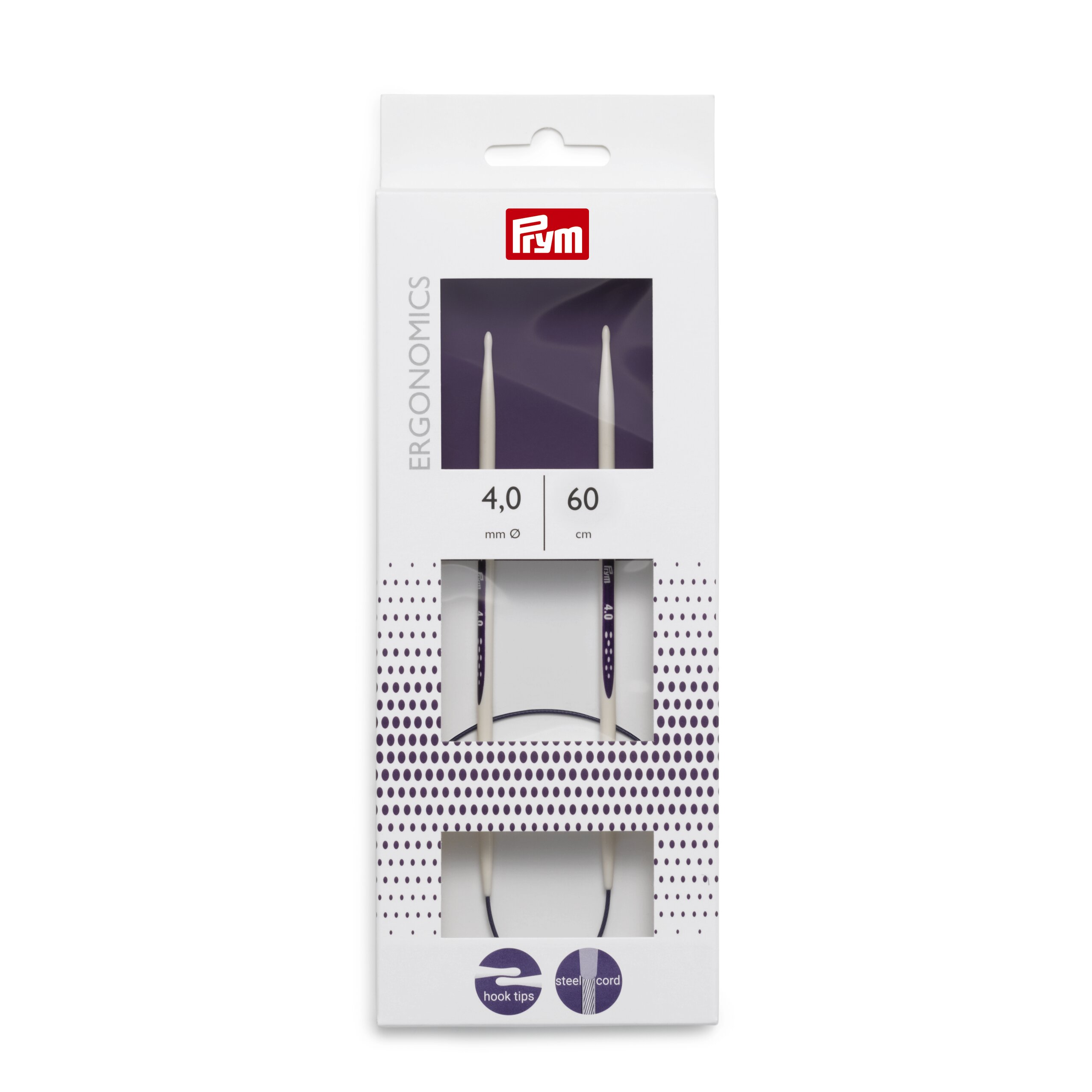 Andrele circulare Prym Ergonomics 4mm, 60cm