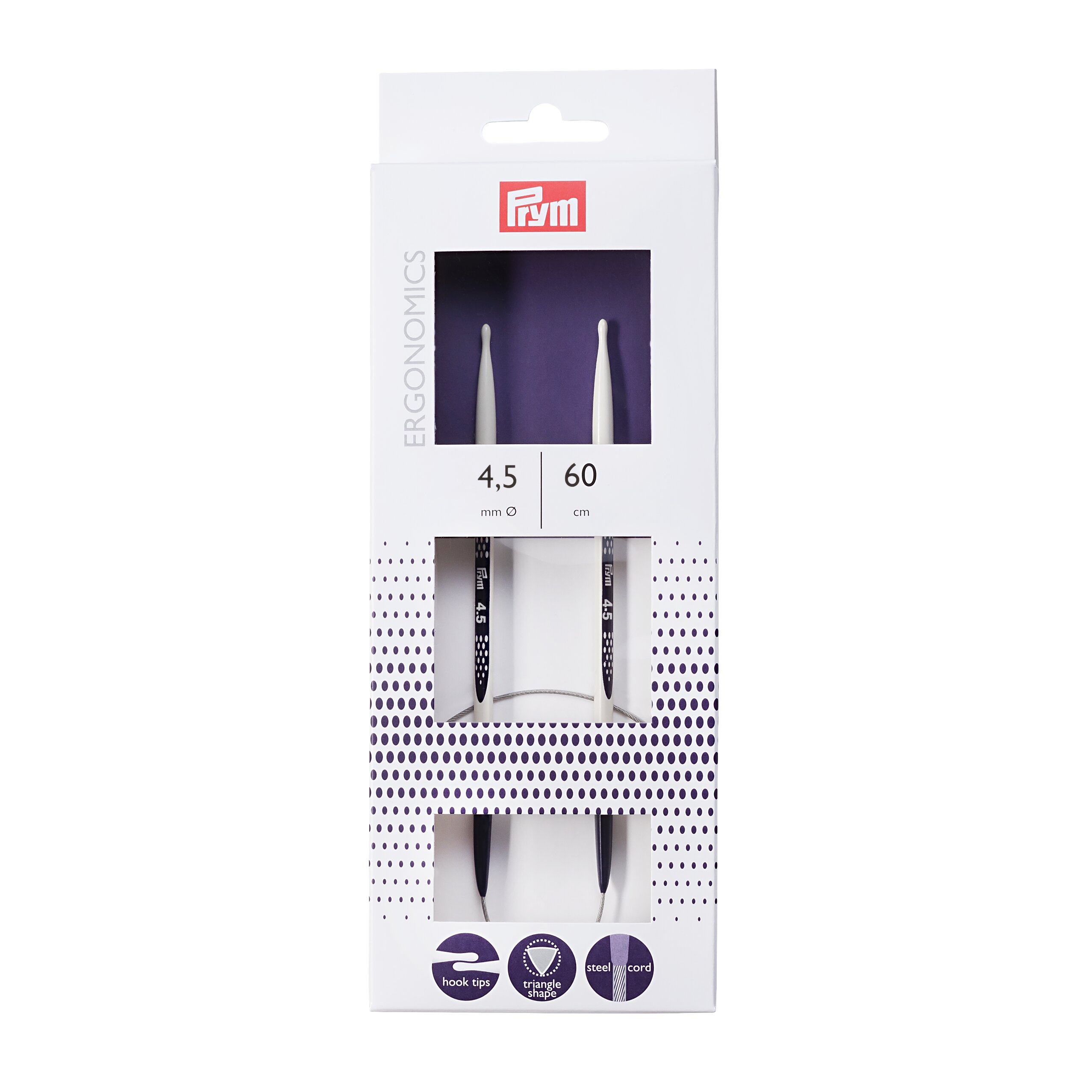 Andrele circulare Prym Ergonomics 4,5mm, 60cm