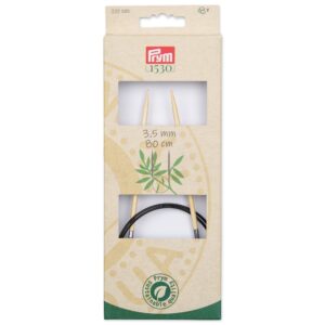 Andrele circulare Prym Bamboo 3,5mm, 80cm