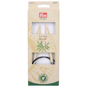 Andrele circulare Prym Bamboo 7mm, 80cm