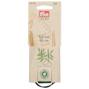 Andrele circulare Prym Bamboo 3mm, 40cm