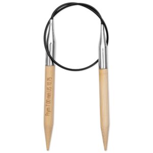 Andrele circulare Prym Bamboo 7mm, 40cm