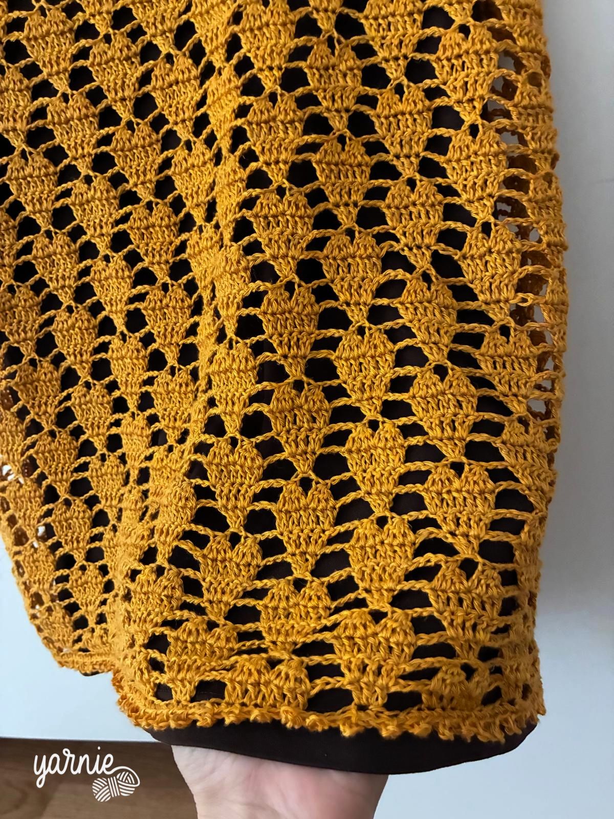 Bluza croșetată Love Net - imagine 2