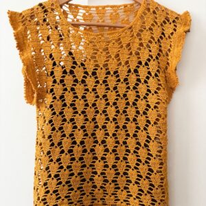 Bluza croșetată Love Net