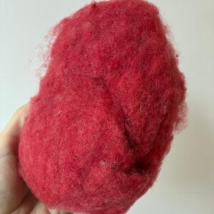 Lână cardată ROSU