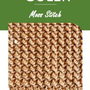 Guler Moss Stitch - Tutorial de Croșetat