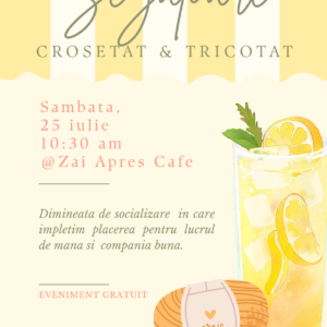 Șezătoare de Croșetat și Tricotat