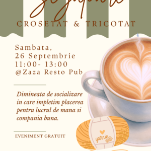 Șezătoare de Croșetat și Tricotat