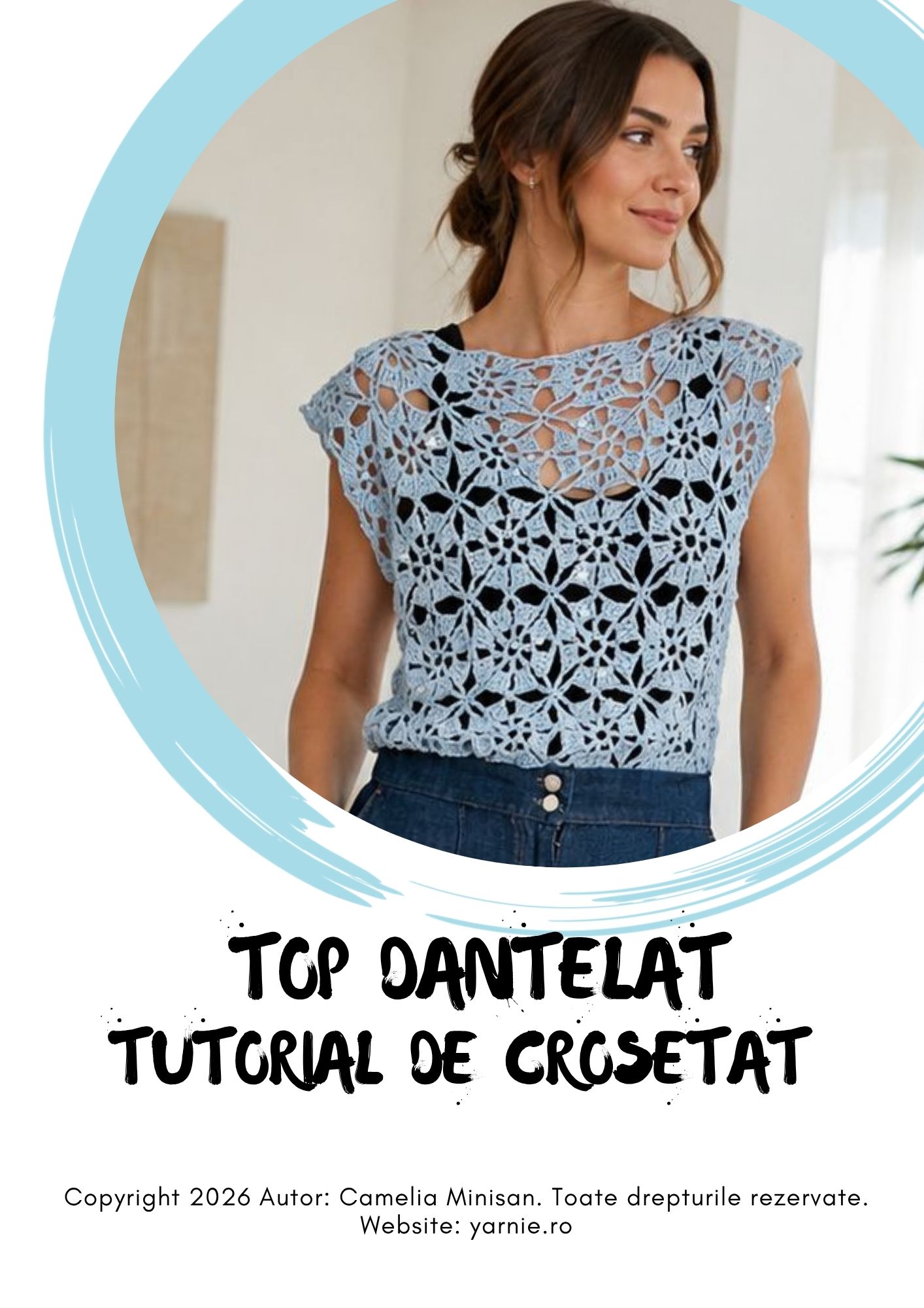 Top Dantelat - Tutorial de Croșetat