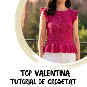 Bluza VALENTINA - Tutorial de Croșetat