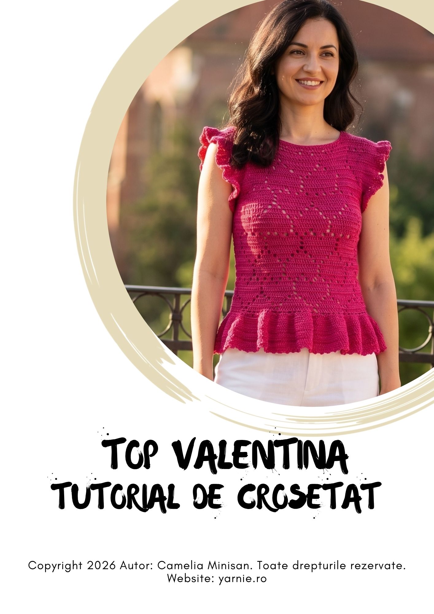 Bluza VALENTINA - Tutorial de Croșetat