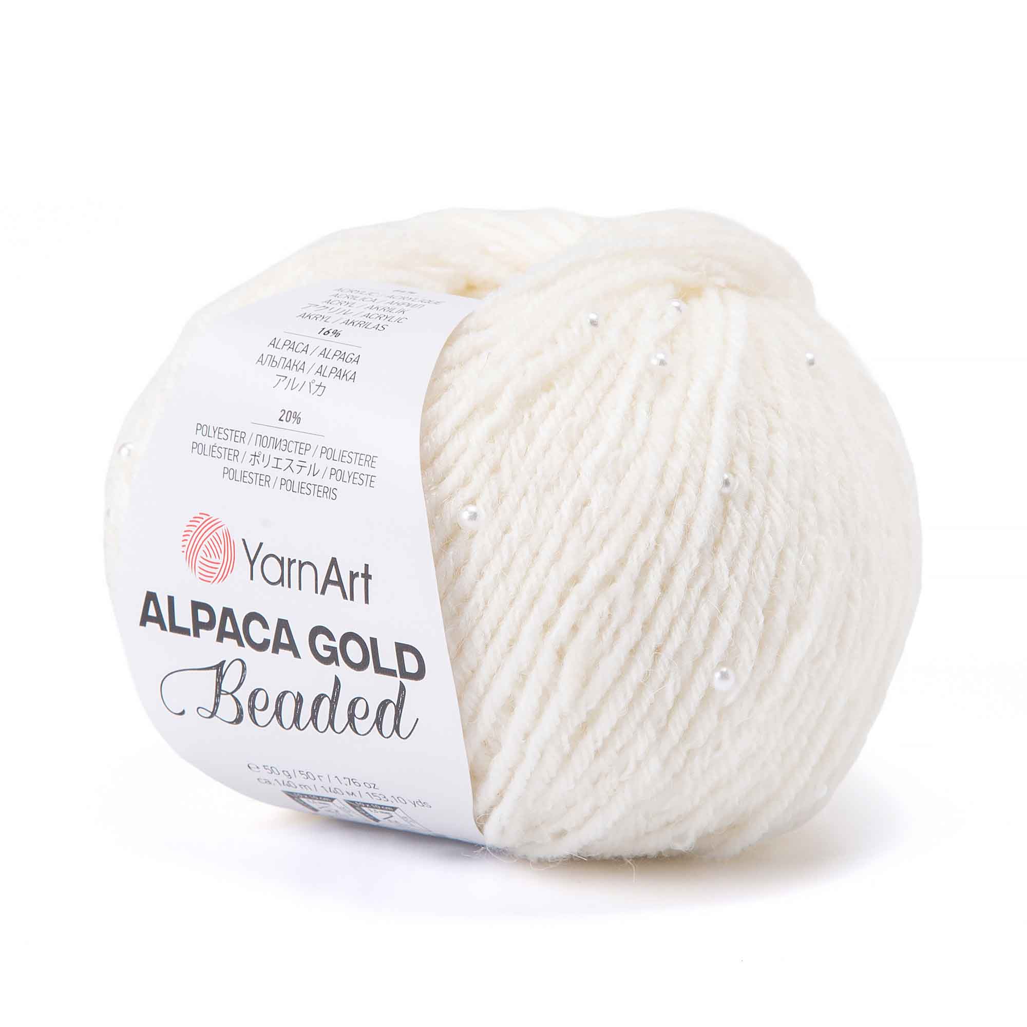 YarnArt Alpaca Gold Beaded 3601