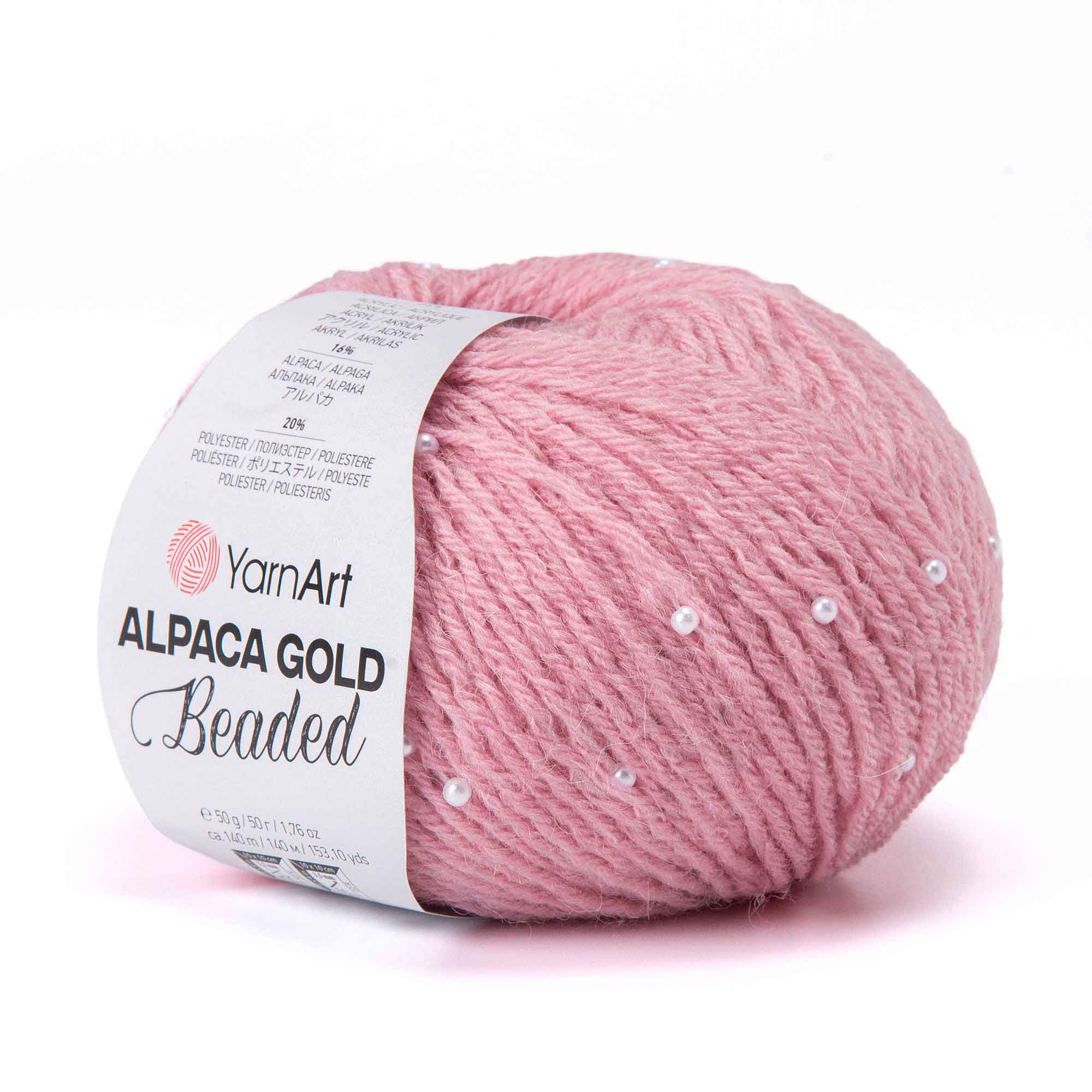 YarnArt Alpaca Gold Beaded 3614