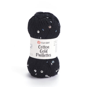 YarnArt Cotton Gold Paillettes 7101
