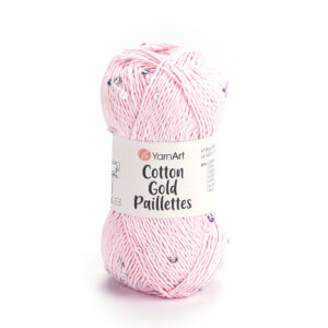 YarnArt Cotton Gold Paillettes 7107