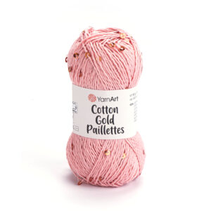 YarnArt Cotton Gold Paillettes 7108
