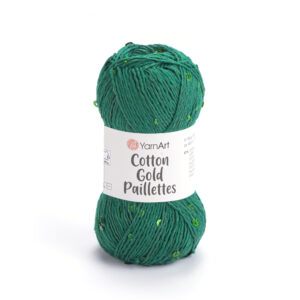 YarnArt Cotton Gold Paillettes 7114