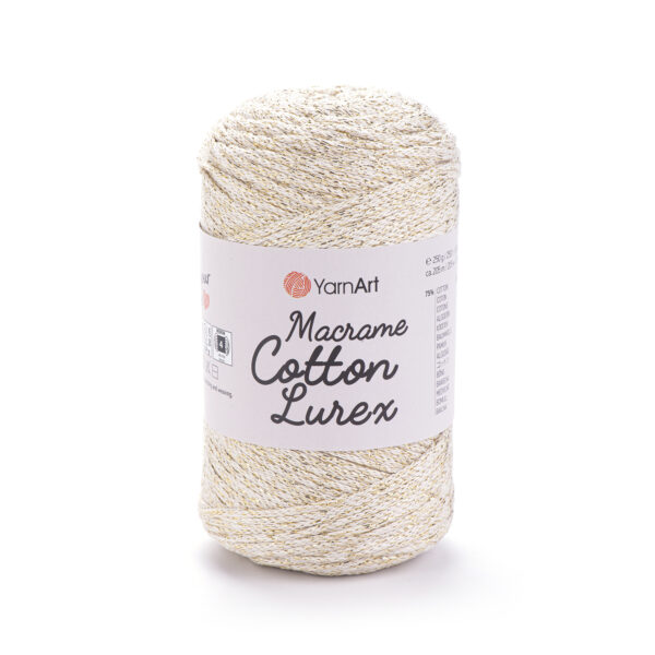 YarnArt Macrame Cotton Lurex 724