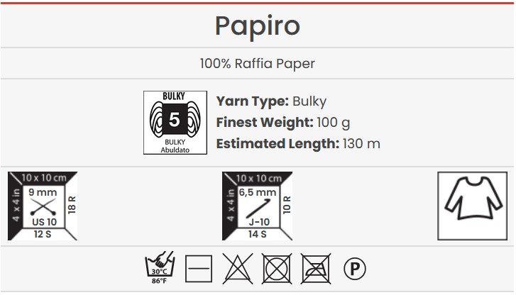 YarnArt Papiro 1302 - imagine 2