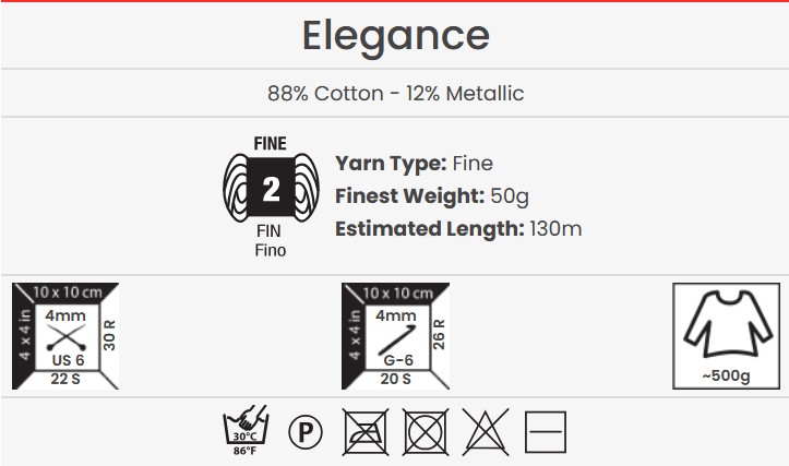 YarnArt Elegance 114 - imagine 2