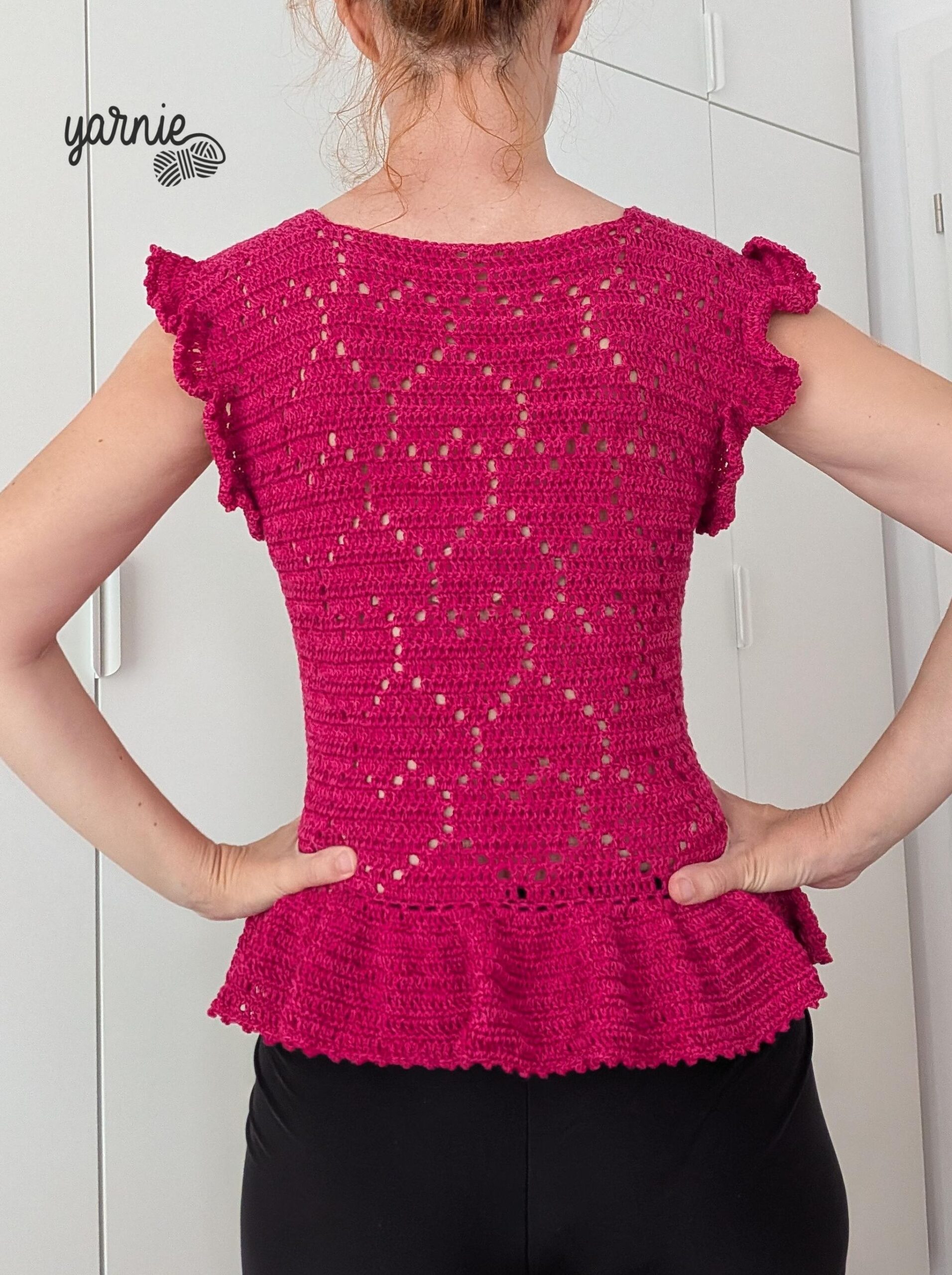 Bluza VALENTINA - Tutorial de Croșetat - imagine 2