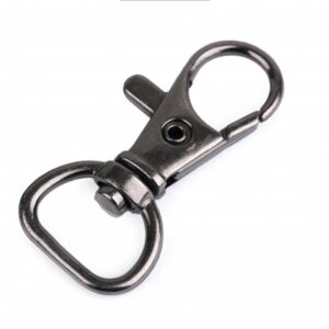 Carabină rotatitvă nichel negru 12mm