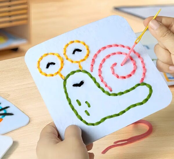 Învăț să cos - Curs pentru copii (6ani+) - imagine 2