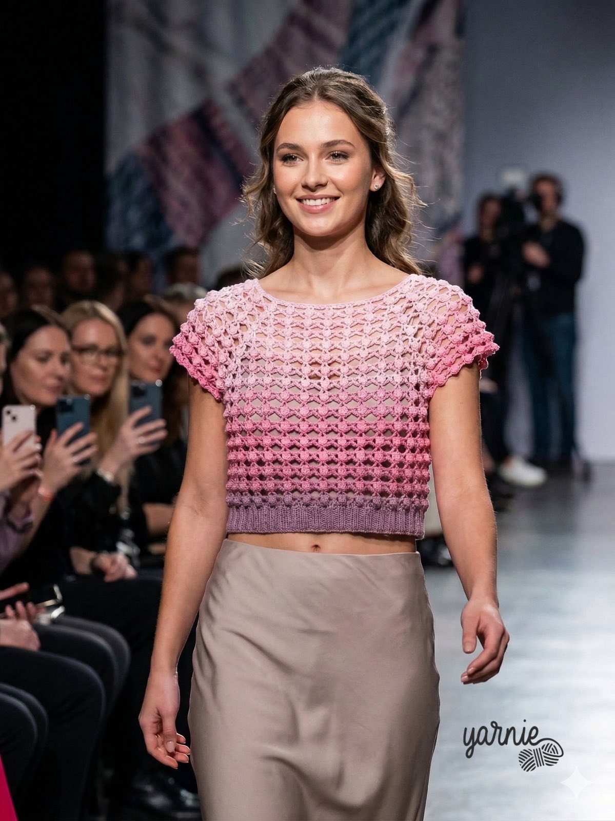 Bluza cu model POPCORN- Tutorial de Croșetat - imagine 2
