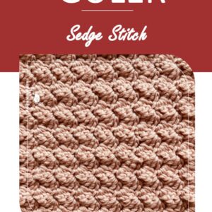 Guler Sedge Stitch - Tutorial de Croșetat
