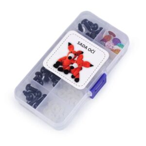 Set ochișori pentru jucării cu sclipici Ø10 și Ø12 mm