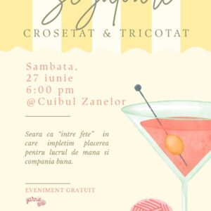 Șezătoare de Croșetat și Tricotat